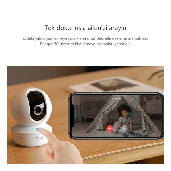 Imou Ranger RC IPC-GK2CP-3C0WR 3 MP 3.6mm Lens Gece Görüşlü Wi-Fi Güvenlik Kamerası - Görsel 7