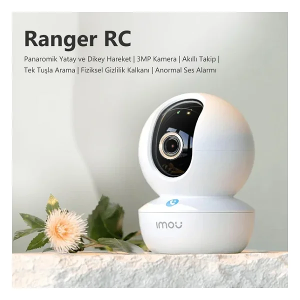 Imou Ranger RC IPC-GK2CP-3C0WR 3 MP 3.6mm Lens Gece Görüşlü Wi-Fi Güvenlik Kamerası - Görsel 9
