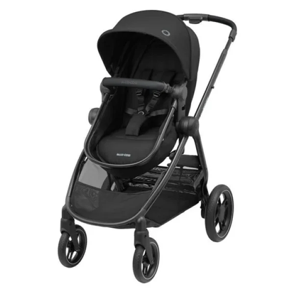 Maxi-Cosi Zelia3 2 in 1 Portbebeli Bebek Arabası Essential Black - Görsel 3