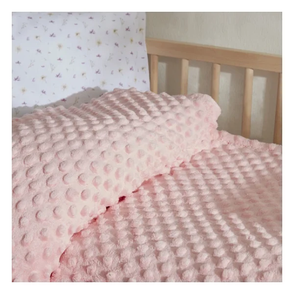 Karaca Home Lily 90x110 cm Pembe Tomurcuk Bebek Battaniye - Görsel 8