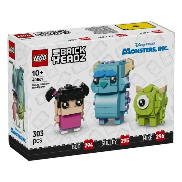 Lego 40861 Disney Classic Sulley, Mike ve Boo Figürleri - Görsel 7