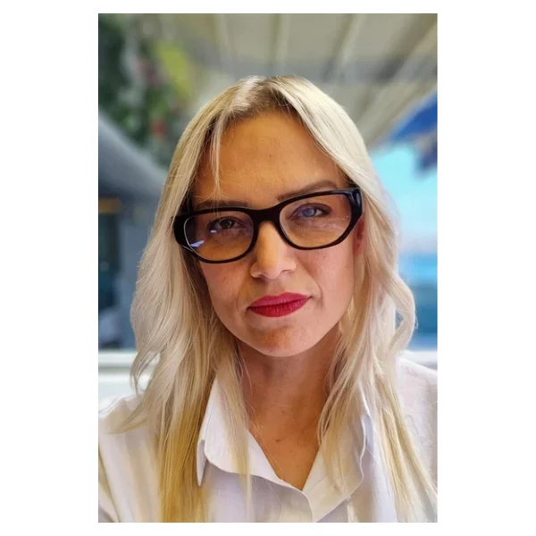Uniquetrenders Kadın Mandy Mavi Işık Korumalı Dinlendirici Cat Eye Model Ekran Gözlüğü - Görsel 2