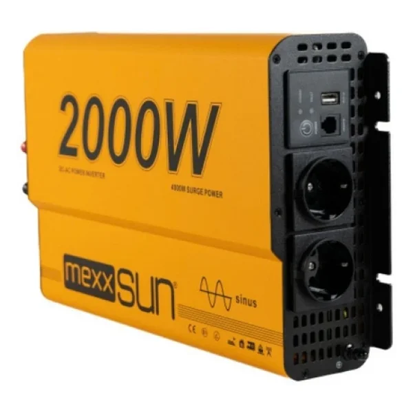 Mexxsun 12 V 2000 W Tam Sinüs İnverter - Görsel 5