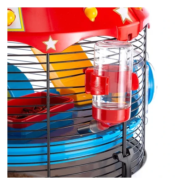 Ferplast Circus Fun Hamster Kafesi Siyah 49X34x42cm - Görsel 3