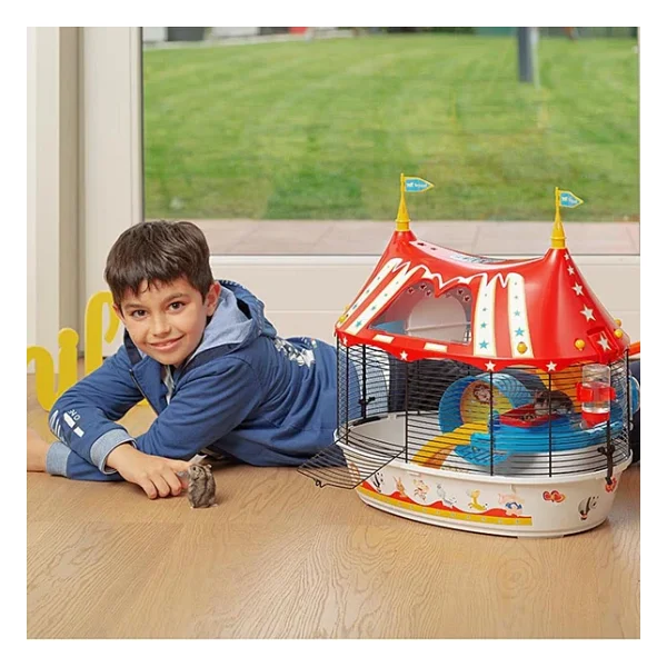Ferplast Circus Fun Hamster Kafesi Siyah 49X34x42cm - Görsel 9