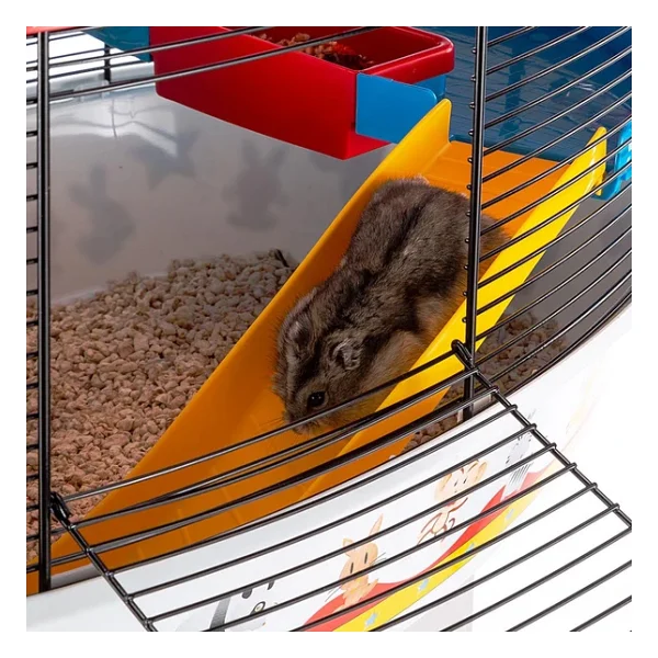 Ferplast Circus Fun Hamster Kafesi Siyah 49X34x42cm - Görsel 7