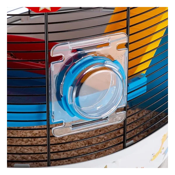 Ferplast Circus Fun Hamster Kafesi Siyah 49X34x42cm - Görsel 5