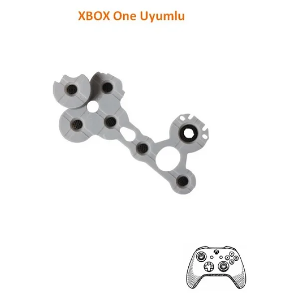 Xbox One Uyumlu Silikon Buton Ped Takımı - Yüksek Hassasiyetli - Görsel 3