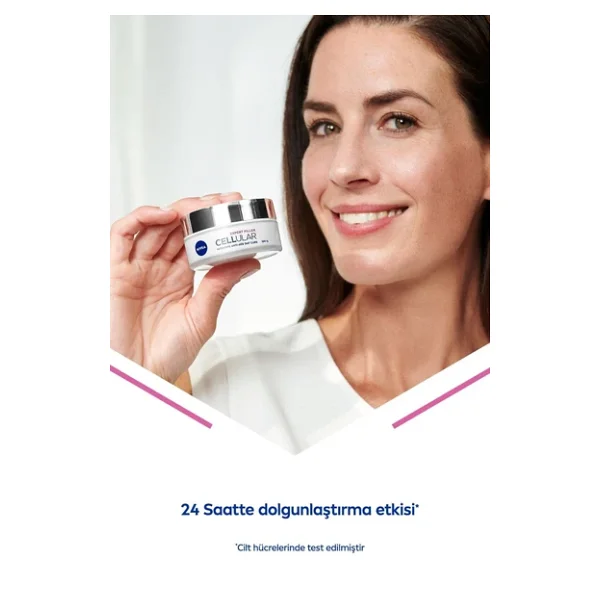 Nivea Cellular Expert Filler Yoğun Yaşlanma Karşıtı 30 Faktör Gündüz Kremi 50 ml - Görsel 4