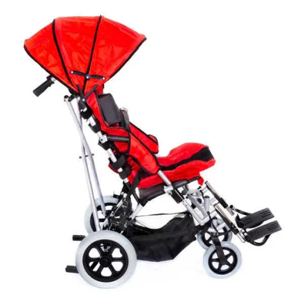 Comfort Plus Dm-Boss Kırmızı Engelli Pediatrik Baston Puset - Görsel 10