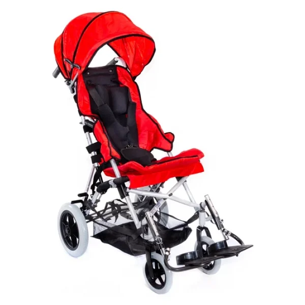 Comfort Plus Dm-Boss Kırmızı Engelli Pediatrik Baston Puset - Görsel 9
