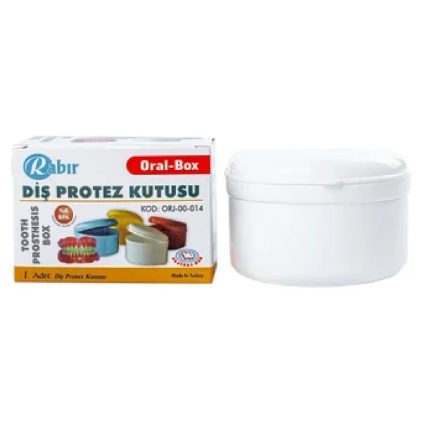 Diş Protez Kutusu - Protez Diş Saklama Kabı - Protez Diş Saklama Kutusu - 1 Adet- - Görsel 6