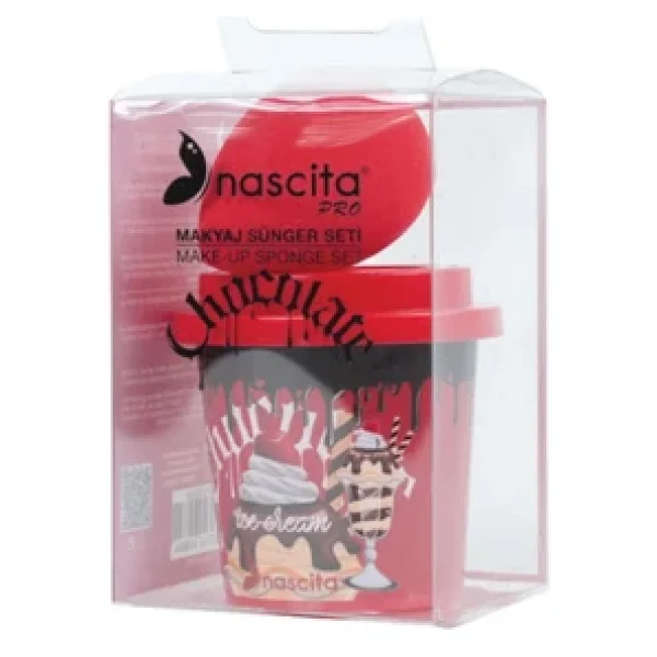 Nascita Chocolate Makyaj Sünger Seti - Görsel 4