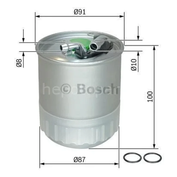 MERCEDES-BENZ G 320 CDI (09.2006 - 12.2009) BOSCH Filtre Seti filitre - Görsel 4