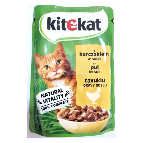 Kitekat Tavuklu 85 gr 28'li Yetişkin Kedi Yaş Maması - Görsel 5