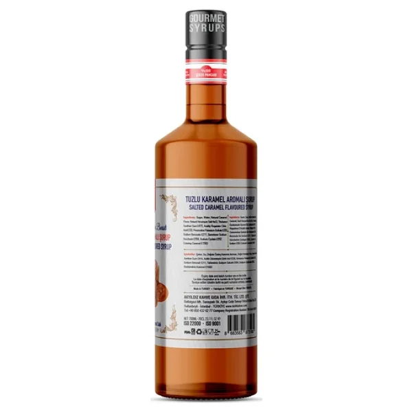 Nish Tuzlu Karamel Aromalı İçecek Şurubu 700 ml - Görsel 2