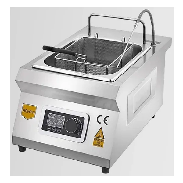 Remta WZ-TZ035 6 lt Elektrikli İndüksiyonlu Endüstriyel Fritöz - Görsel 2