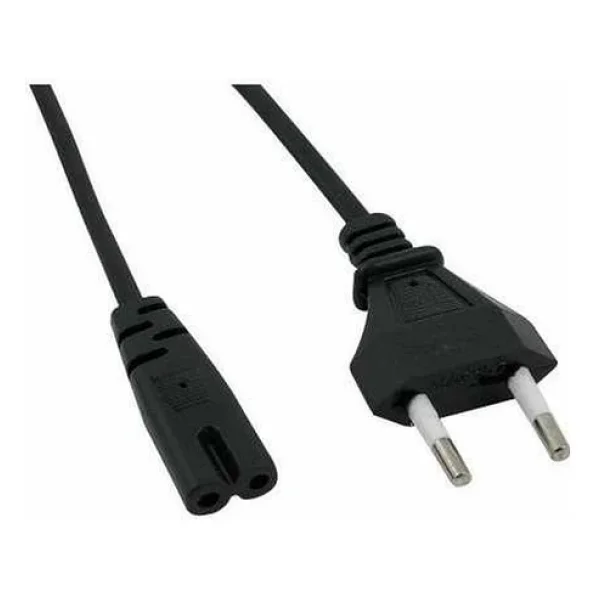 Ac Power Güç Laptop Kablosu 220 Volt Priz Fiş TV Teyp Elektrik - Görsel 2