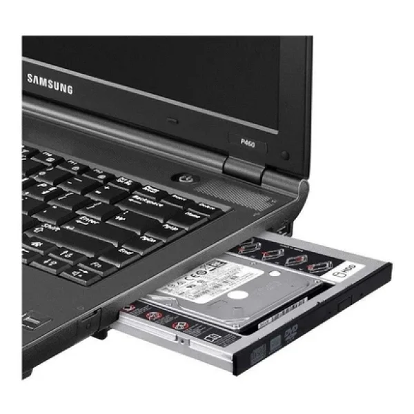 9.5mm HDD Caddy Laptop Notebook DVD to SSD HDD Kızak - Görsel 6