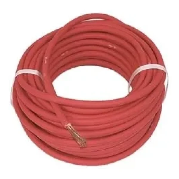 25 mm Akü baglantı kablosu Kırmızı 1 Metre - Görsel 2