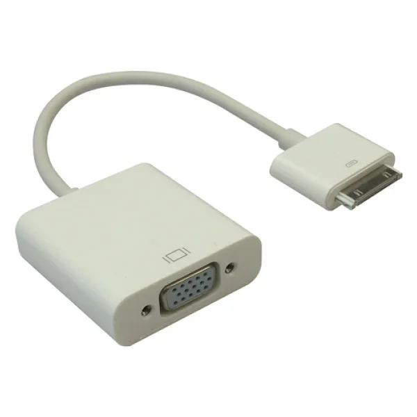 Apple iPad Dock to VGA Bağlantı Adaptörü MC552ZM/B - Görsel 3