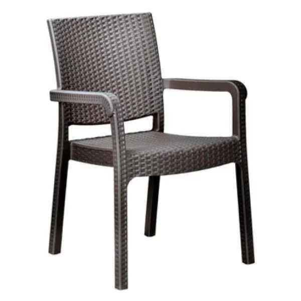 Holiday Troya Rattan Koltuk Kahverengi 6'lı Set HK-730KHV6 - Görsel 2