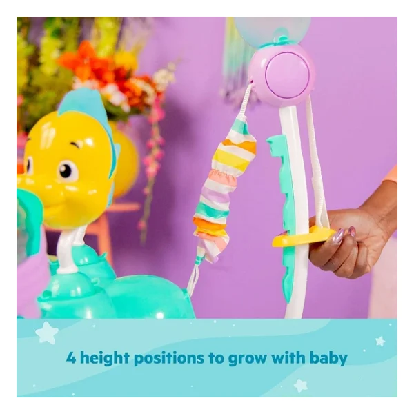 Bright Starts Disney Prenses Ariel Aktiviteli Işıklı Ve Sesli Hoppala Disney The Little Mermaid Sea Of Activities - Görsel 5