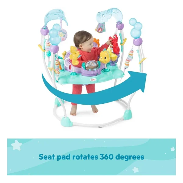 Bright Starts Disney Prenses Ariel Aktiviteli Işıklı Ve Sesli Hoppala Disney The Little Mermaid Sea Of Activities - Görsel 4