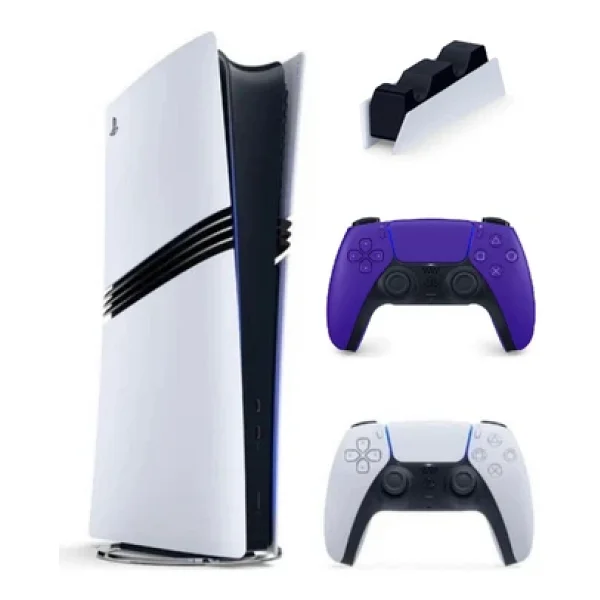 Sony Playstation 5 Pro + 2. kol Dualsense Teal Green + Şarj İstasyonu ( İthalatçı Garantili ) - Görsel 2