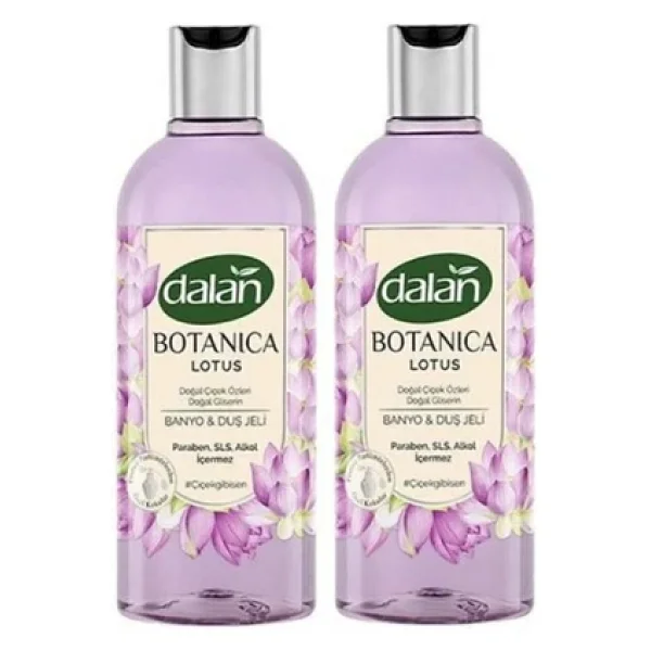 Dalan Botanica Lotus 500 ml 2 Adet Duş Jeli - Görsel 5