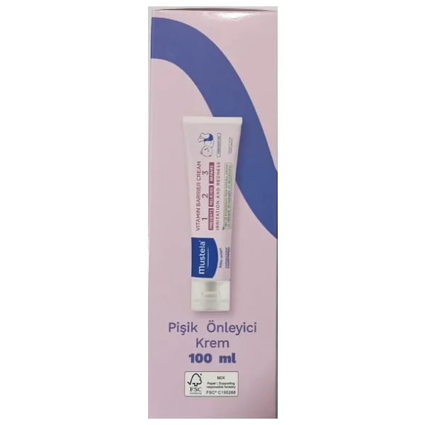 Mustela Pişik Önleyici Krem Seti 100 + 20 Ml Çanta Boy Hediye - Görsel 4