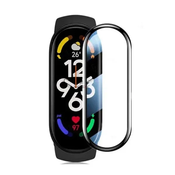 Newface Xiaomi Mi Band 7 Polymer Nano Ekran Koruyucu - Şeffaf - Görsel 4