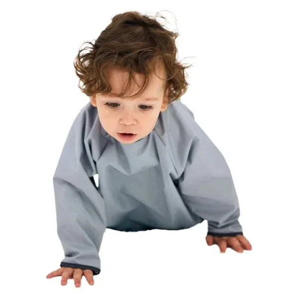 Miniboni Uzun Kollu Bebek Önlüğü - Görsel 3