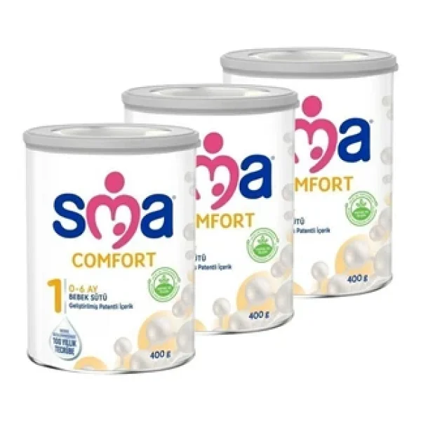 SMA Comfort 1 Bebek Sütü 400 gr 3 Adet - Görsel 6