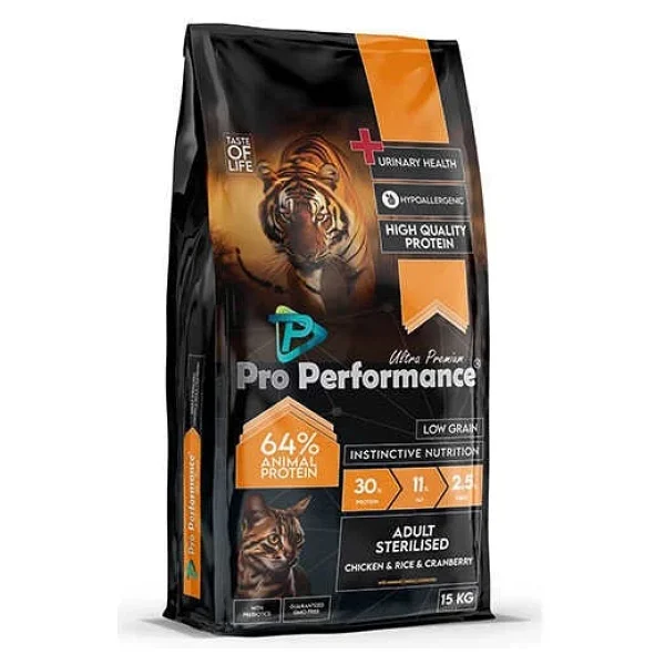 Pro Performance Tavuklu ve Pirinçli 15 kg Kısırlaştırılmış Yetişkin Kedi Maması - Görsel 6