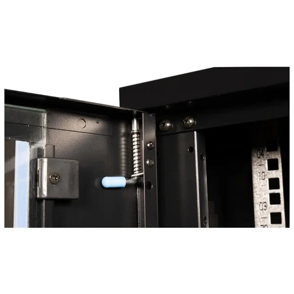 Lande - 4u 19" Duvar Tipi Rack Kabinet - Genişlik: 600 Mm Derinlik: 600 Mm - Siyah (DEMONTE) - Görsel 4