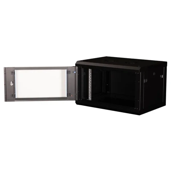 Lande 6u 19" Duvar Tipi Rack Kabinet Genişlik: 600 Mm Derinlik: 450 Mm Siyah Demonte - Görsel 9