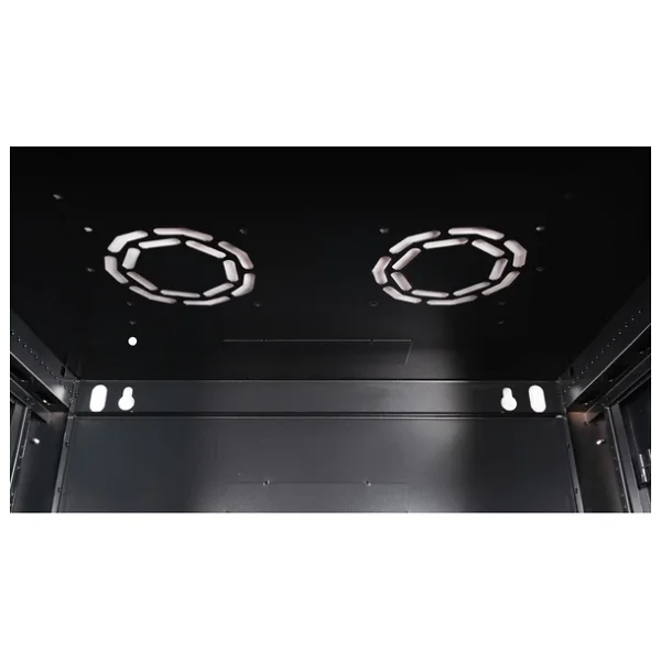 Lande - 4u 19" Duvar Tipi Rack Kabinet - Genişlik: 600 Mm Derinlik: 600 Mm - Siyah (DEMONTE) - Görsel 9