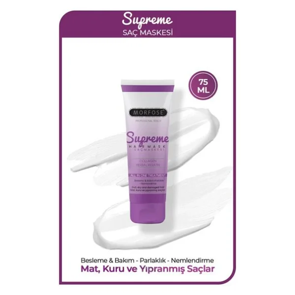 Morfose Supreme 75 ml Saç Maskesi - Görsel 3