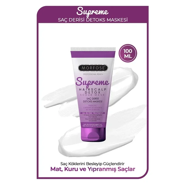 Morfose Supreme 100 ml Saç Derisi Detox Maskesi - Görsel 3