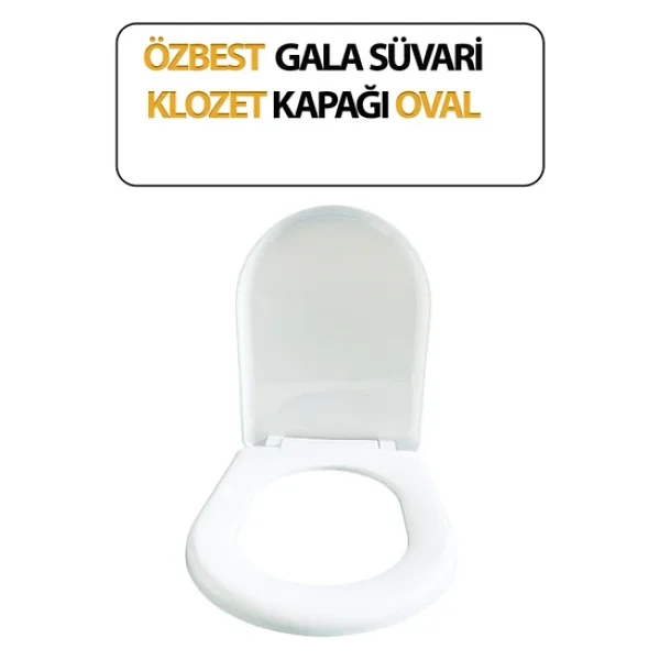 Klozet Kapağı, Duvara Sıfır, Gala Süvari, Hijyenik, Basit Kurulum Tak Kullan - Görsel 2