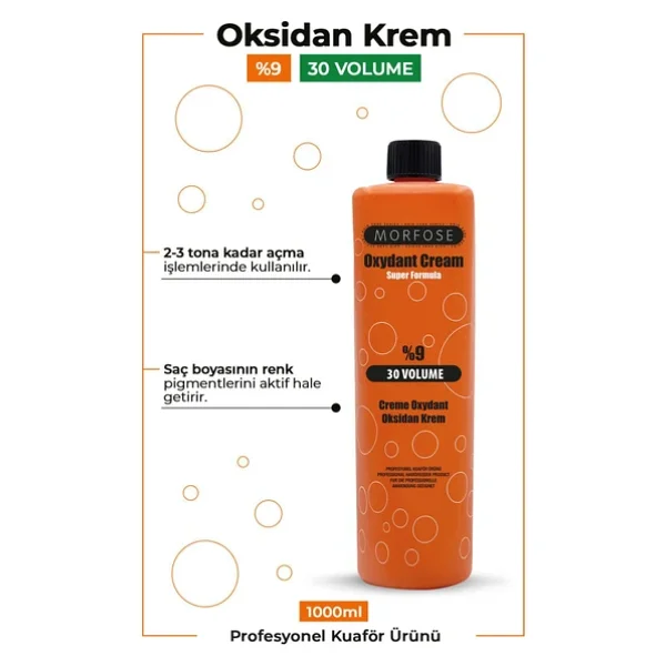 Morfose 1000 ml %9 30 Vol Oksidan Kremi - Görsel 5
