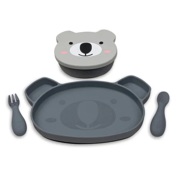 Tum Tum Silikon Beslenme Seti Kev Koala (5 Parça) - Görsel 7