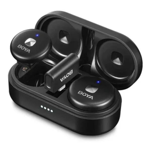 Boya Omic-D Wireless 2'li Lightning Yaka Mikrofonu - Görsel 3