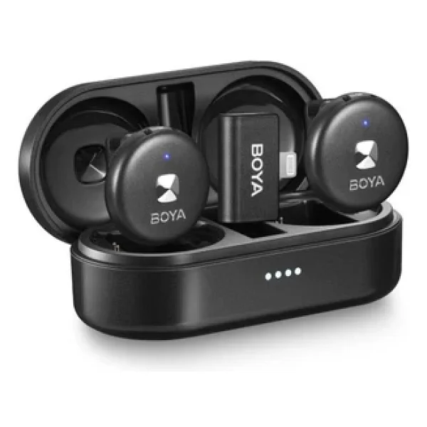 Boya Omic-D Wireless 2'li Lightning Yaka Mikrofonu - Görsel 2