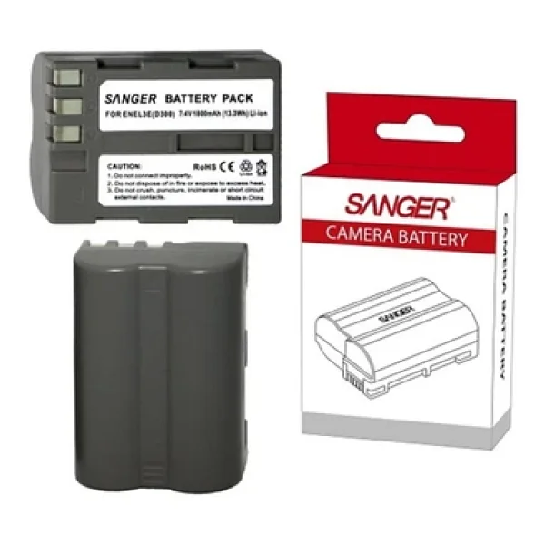 Sanger EN-EL3, Nikon D90, D200, D300, D300s, D700 Bataryası, Nikon El3 Pil - Görsel 3