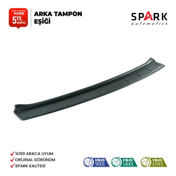 Chery Tiggo 8 Pro 2023- Yılı Ve Sonrası Uyumlu Arka Tampon Eşiği Mat - Görsel 10