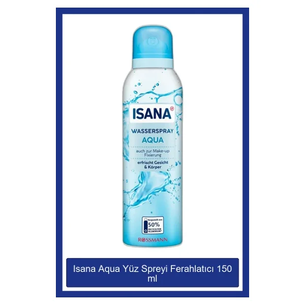 Isana Aqua Ferahlatıcı 150 ml Yüz Spreyi - Görsel 5