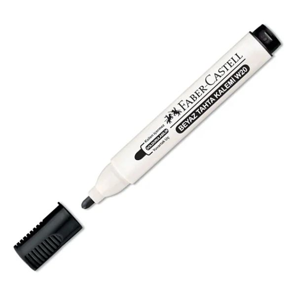 Faber-Castell W20 10'lu Tahta Kalemi Siyah - Görsel 3