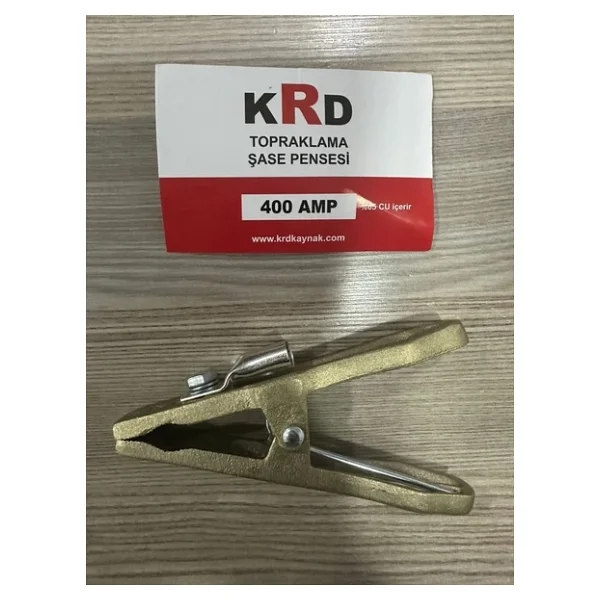 Krd Kaynak Sase Pensesi Pirinc Topraklama Yayli 400 Amper - Görsel 3